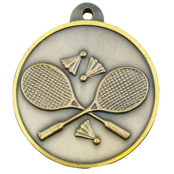 Medalj Badminton M3700 - Bild 2